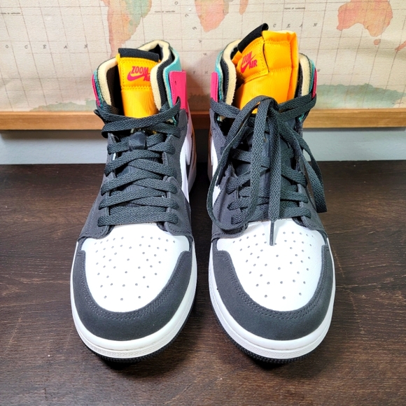 BRAND NEW Air Jordan 1 High Zoom Air CMFT Anthracite Men's Size 11.0 - Picture 3 of 7